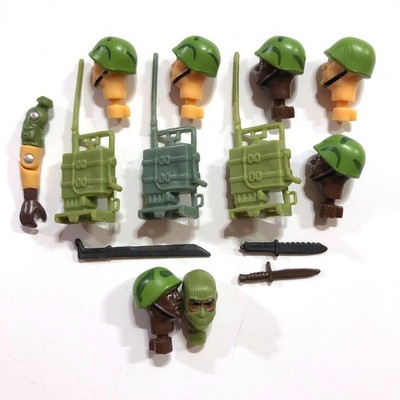 GI Joe Black Major Parts & Accessories Lot
