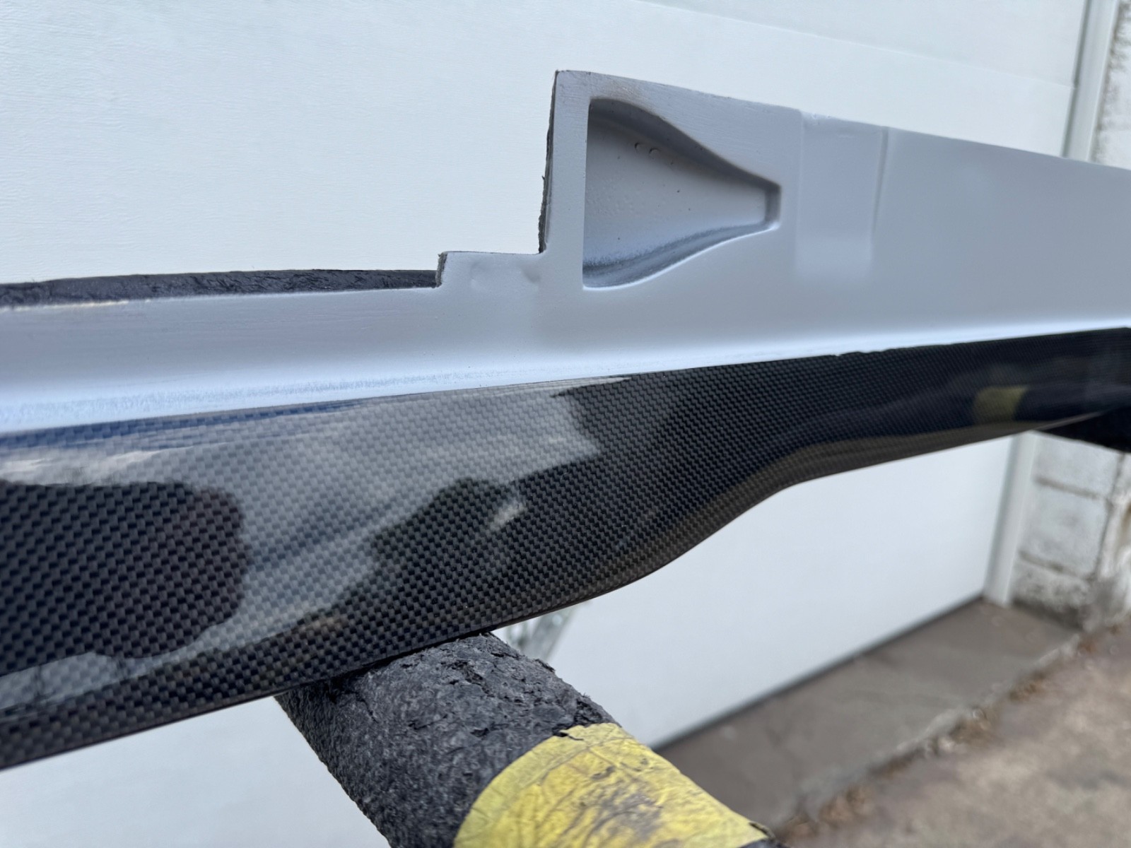 Full Carbon fiber Misha LH Left Side Skirt Rocker Molding Ferrari 458 Italia