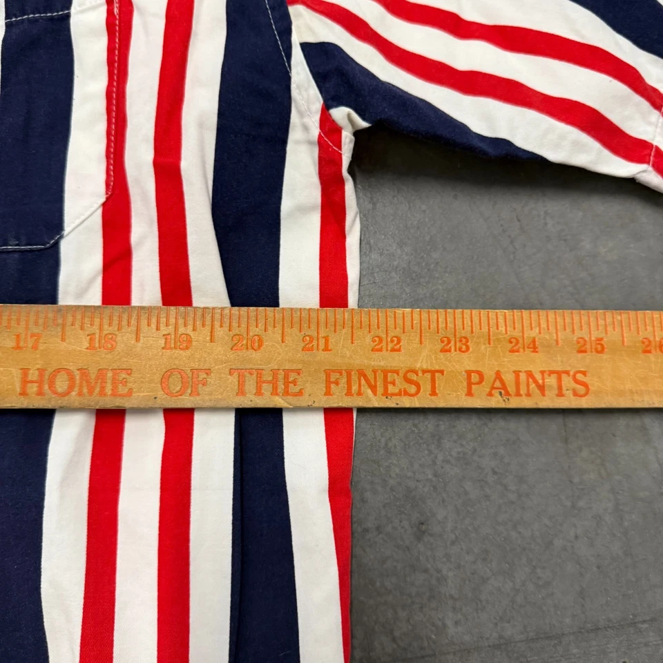 Size M - Cambridge Classics Shirt Mens Multi Striped Button Down Ships Fast! - Image 4 of 4