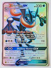 Pokemon TCG: Greninja GX Hidden Fates Shiny Vault SV56/SV94 Full Art MINT on eBay