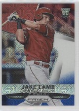 2015 Panini Prizm Red White & Blue Mojo Prizm Jake Lamb #181 6n5