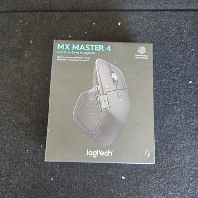 Logitech MX Master 4 Wireless Bluetooth Mouse Haptic Feedback Logi Bolt Black