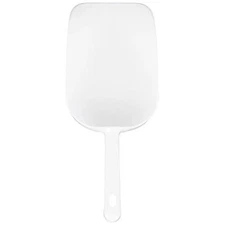 1 Pint White Plastic Feed Scoops