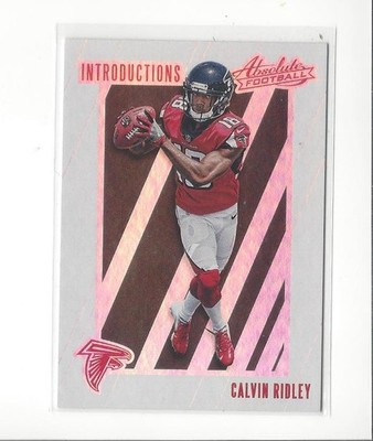 2018 Absolute Introductions #11 Calvin Ridley RC Rookie Falcons Titans