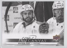 2022-23 Upper Deck Series 1 UD Canvas Black & White Brayden Point #C73 2vh