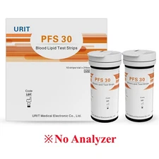 URIT Blood Lipid Test Strips 20pk - For Cholesterol & Triglycerides Monitoring