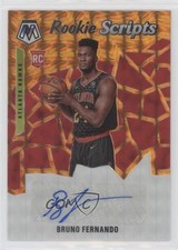 2019 Panini Mosaic Rookie Scripts Orange Prizm Bruno Fernando #RS-BFN Auto n0c
