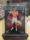 💥CASE HIT💥2024 Panini Clearly Donruss Bo Nix Night Moves RC Rookie #7 Broncos