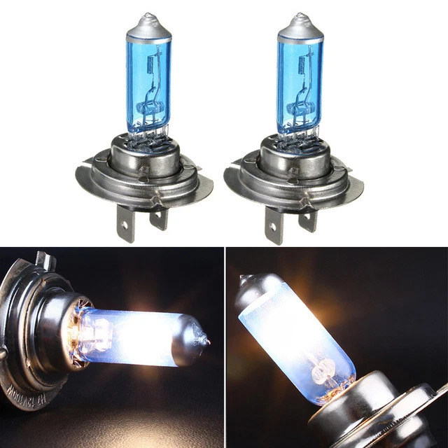4X Car Light H7 Auto halogen lamp bulb Fog Lights 55w Quartz Car Headlight Bulb - Image 2 of 4