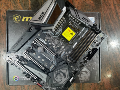 MSI MPG Z390 GAMING PLUS Motherboard ATX - Supports Intel Core 8th and 9th Gen Processors, LGA 1151, Memory Boost (DDR4-4400MHz/OC), 2x PCIe 3.0 x16, 2 x M.2, HDMI, LAN