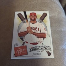 Albert Pujols 2019 Topps Allen & Ginter Greats #GG-32 Los Angeles Angels Insert