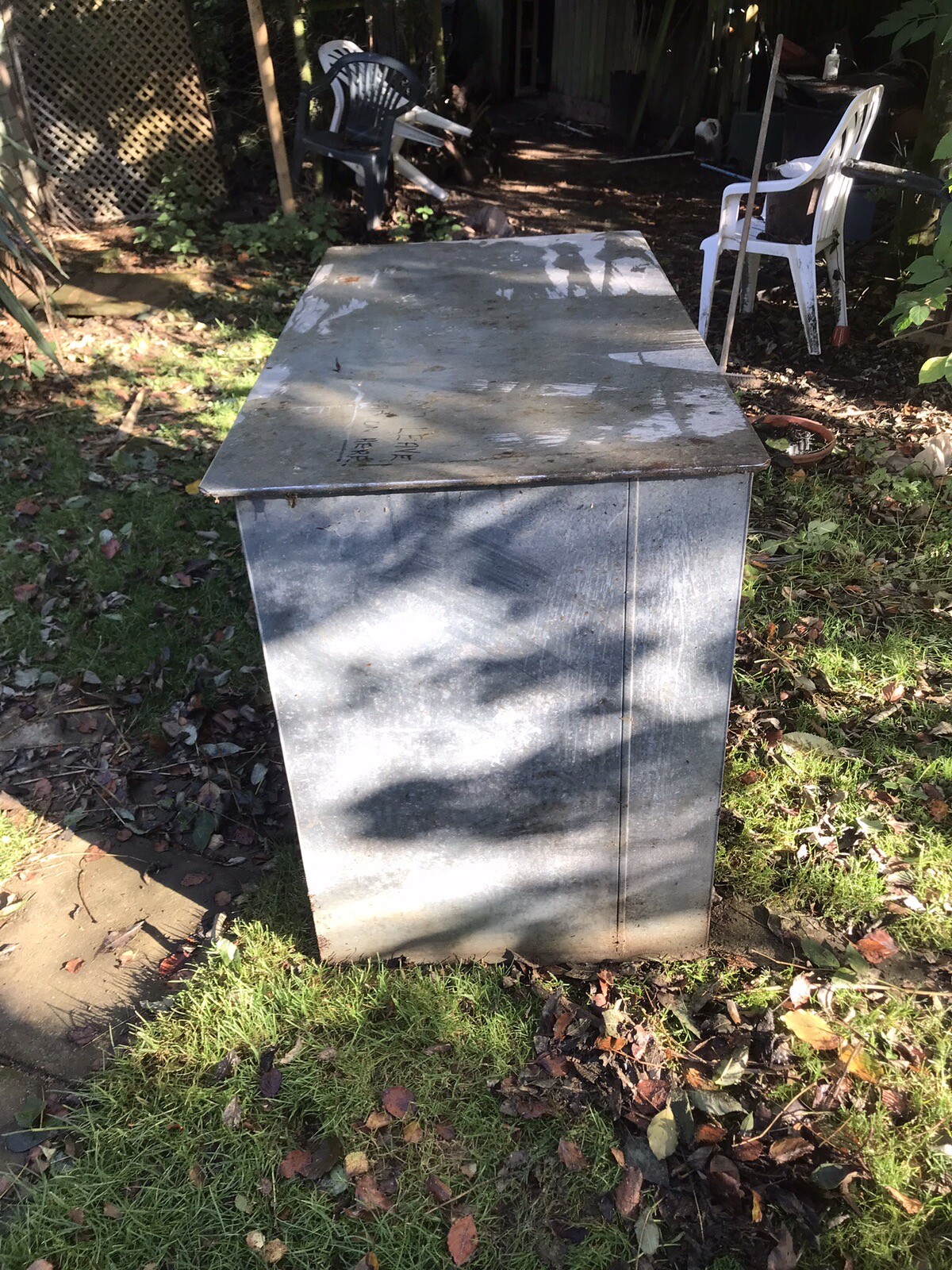Galvanised Grain Bin eBay