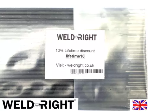 Weld Right ENiFe-C1 Ferro Cast Iron Arc Welding Electrodes Rods 2.5mm x 20 Rods - Picture 2 of 5