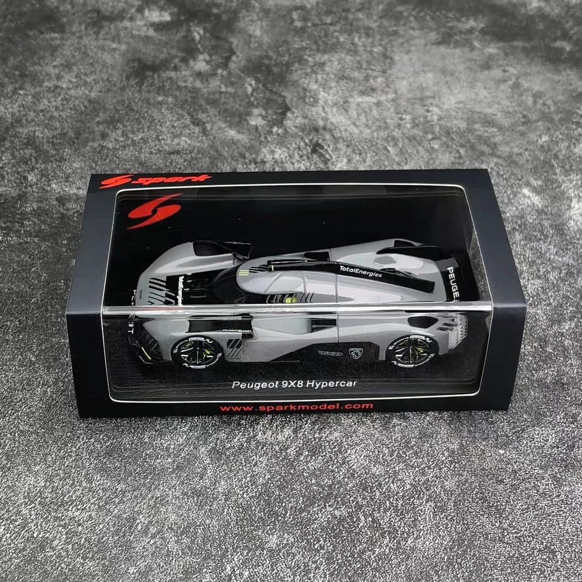 Spark 1/43 Peugeot 9X8 Hypercar Presentation 2022 Spark 1/43 Peugeot 9X8 Hypercar Presentation 2022