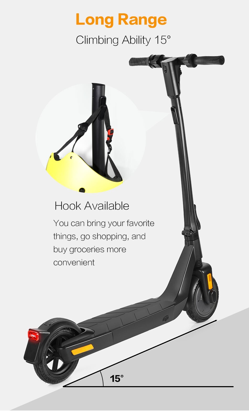 Electric Scooter - Mankeel Steed Electric Scooter-350W 35-40KM Max Range