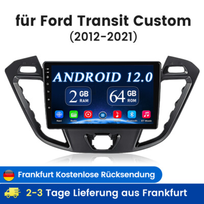 9'' Android 12 Carplay Navi Autoradio für Ford Transit Ford Tourneo Bj. 2013-2017