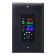 BSS EC-4BV-BLK-US Ethernet Controller with 4 Buttons Volume Control US Decora