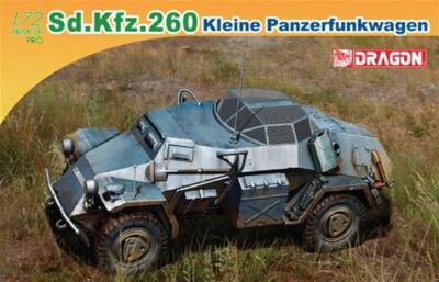 1:72 Dragon Sd.Kfz.260 Kleine Panzerfunkwagen Kit D7446 Modellbau