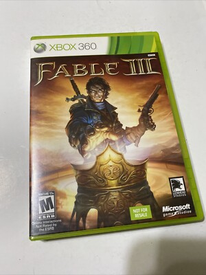 Jeu XBOX Fable complet en boîte version PAL (n°7571S