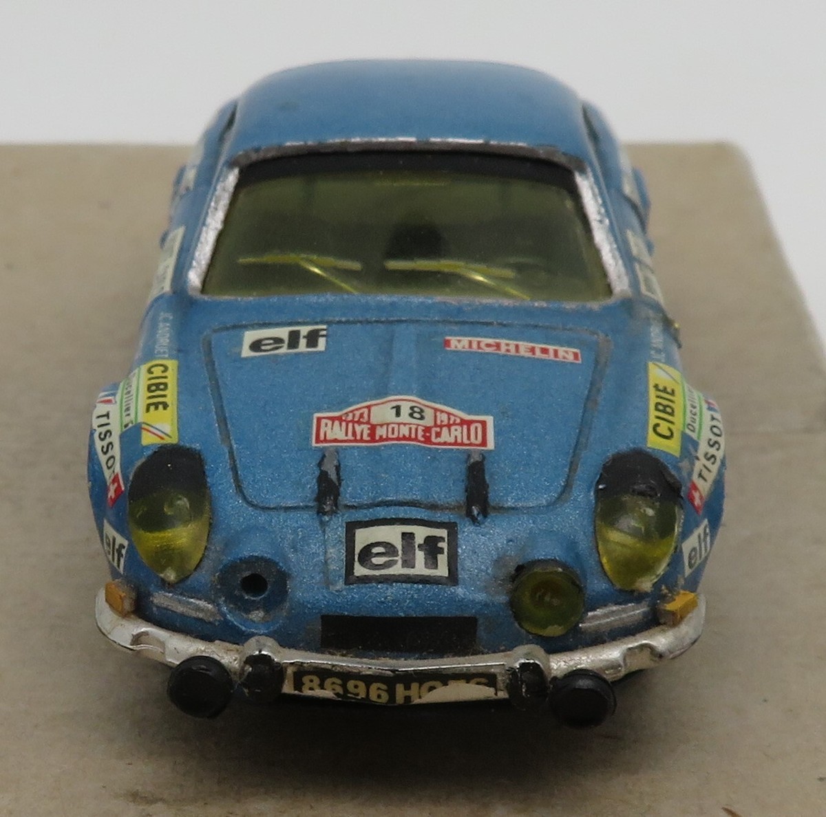 Modèle Réduit Solido Alpine A110 #18 Monte-Carlo 1973 - Échelle 1/43 - Métal - Occasion
