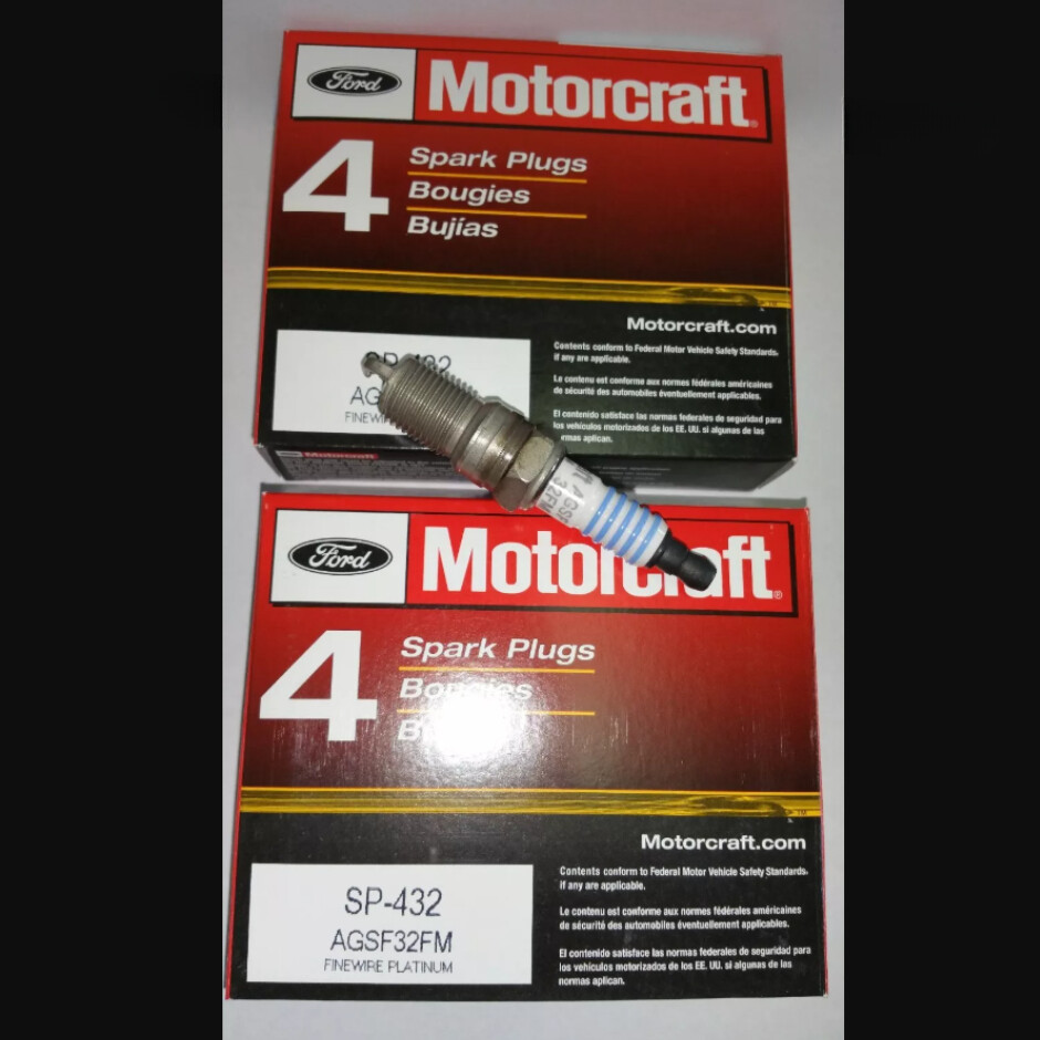 New Set of 8PCS OEM Spark Plugs SP432 AGSF32FM for Mazda Tribute Cadillac DTS