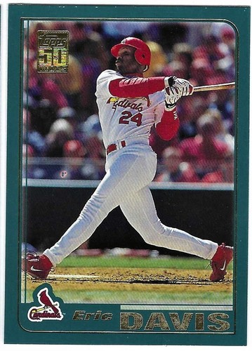 2001 TOPPS # 265 ERIC DAVIS BASEBALL CARD | eBay