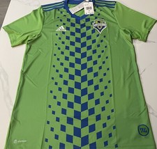 Seattle Sounders FC MLS Adidas Men’s Jersey (Medium) Retails for $90