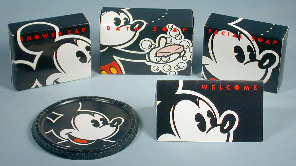 1980s Walt Disney World Resort Mickey Mouse Hotel 11 Toiletries