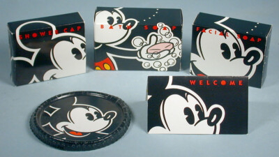 1980s Walt Disney World Resort Mickey Mouse Hotel 11 Toiletries