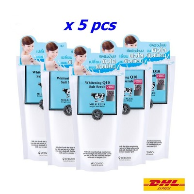 Beauty Buffet Milk Plus Whitening Q10 Salt Scrub radiant bright Smooth soft