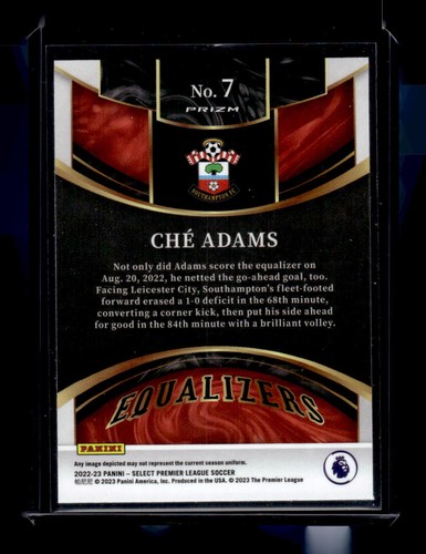 2022-23 Panini Select Premier League #7 Che Adams Equalizers - Picture 2 of 2