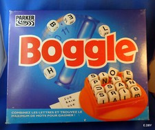 jeu de dés  BOGGLE   1994 Parker Tonka  en français
