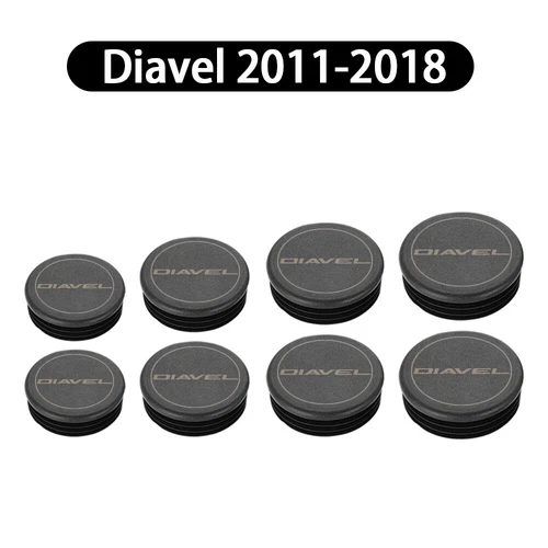 For Ducati Diavel 11-18 Motorcycle Accessories Frame End Cover Frame Hole Cover  - Foto 3 di 5