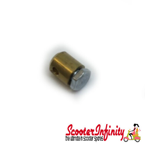 Cable de pezón acelerador sin soldadura (8,5x5,5 mm con cabeza de perno) Vespa Lambretta - Imagen 1 de 1