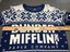 thumbnail 8 - DUNDER MIFFLIN The Office Ugly Xmas Christmas Sweater Blue Holiday Knit Medium