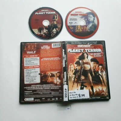Planet Terror( DVD)- Extended and Unrated (Two-Disc Set)