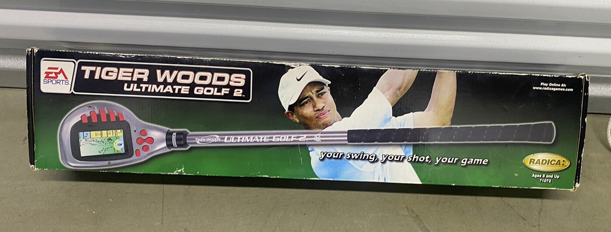 Tiger Woods Ultimate Golf Electronic Game 9834GB Radica PGA Tour Golfing