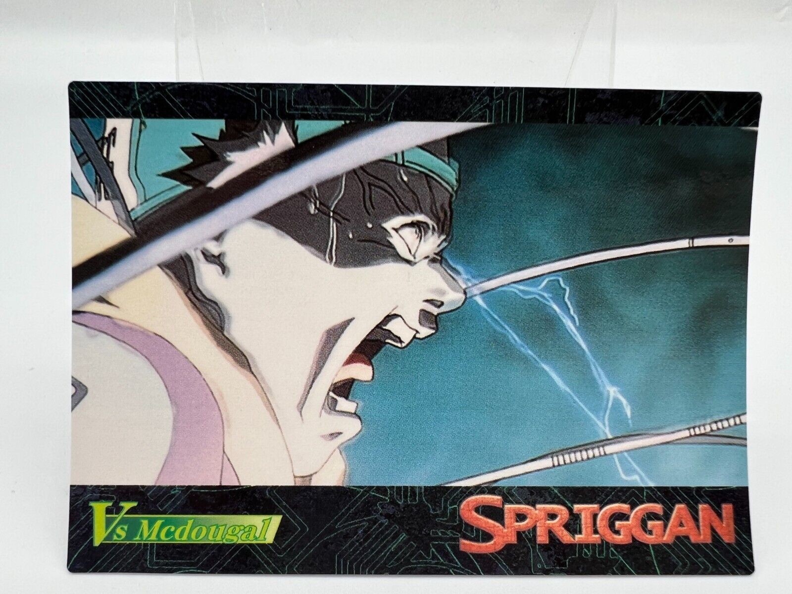 SPRIGGAN card SHINSEISHA Japanese Vintage Rare F/S