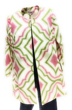 3 Sisters Jacket Small 1781 3s715 Diamond Women's Long Tunic Coat American Made