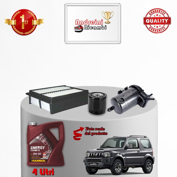 Inspektionskit Filter Und ÖL Xsuzuki Jimny 1.5 Ddis 63KW 86CV 2007->-image