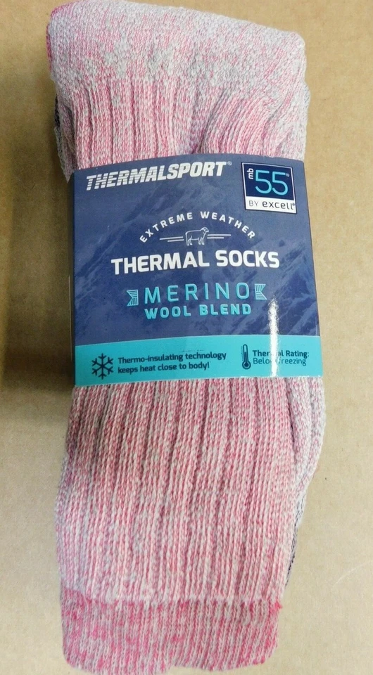 Ladies Thermalsport Extreme Weather Thermal Socks-Merino Wool Blend 4 pair  - Image 3 of 4