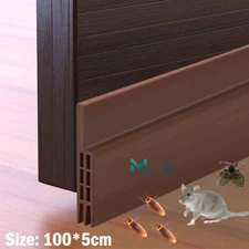 Under Door Bottom Seal Strip Stopper Door Draft Guard Stopper Soundproof Blocker