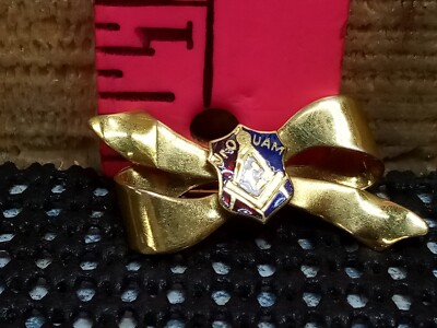 Vintage Freemason Masonic Jr. O.U.A.M.  Medal/Pin