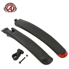 AltaLine 26" M.T.B Fender Set Black BICYCLE FENDER MOUNTAIN FENDER PLASTIC.