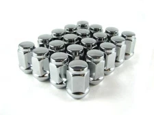 Lug Nuts Bulge Acorn 1/2" Lugs Nut 20 GM Ford Solid 1Pc