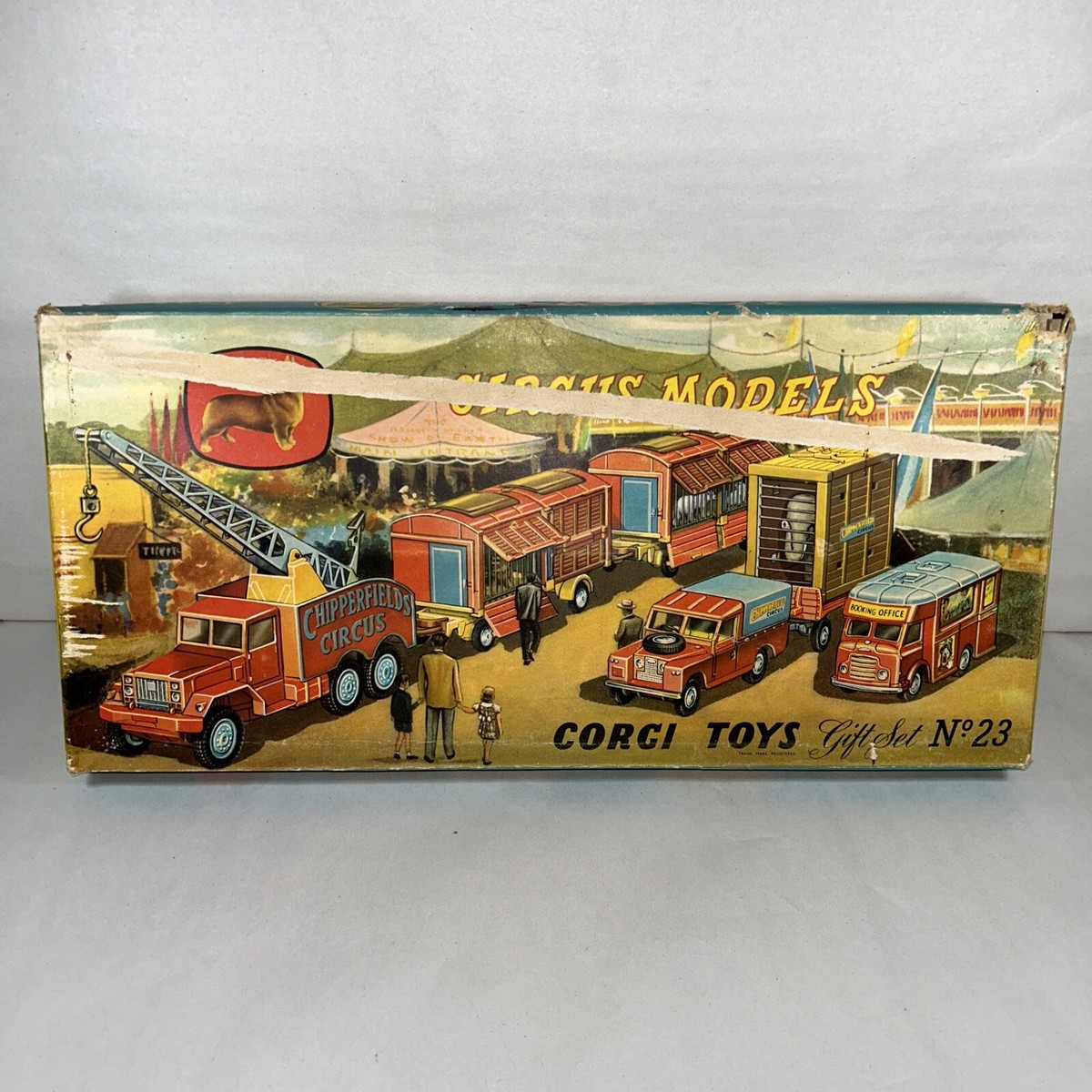 Vintage Corgi Toys Chipperfields Circus Models Gift Set No Vintage Corgi Toys Chipperfields Circus Models Gift Set No