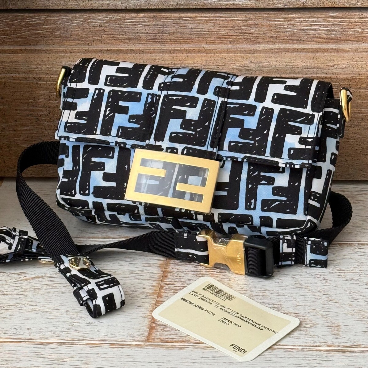 Joshua Vides ジョシュアヴィーダス　FENDI WTAPS Fendi Limited Edition Joshua Vides Convertible Baguette | eBay