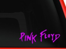 Pink Floyd Rock Band Car Window Vinyl Decal Sticker light pink, 8" inches