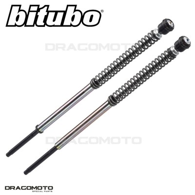 FRONT SHOCKS BITUBO HD003JBH12WO HARLEY DAVIDSON FXD35 DYNA SUPER GLIDE 35ANN...