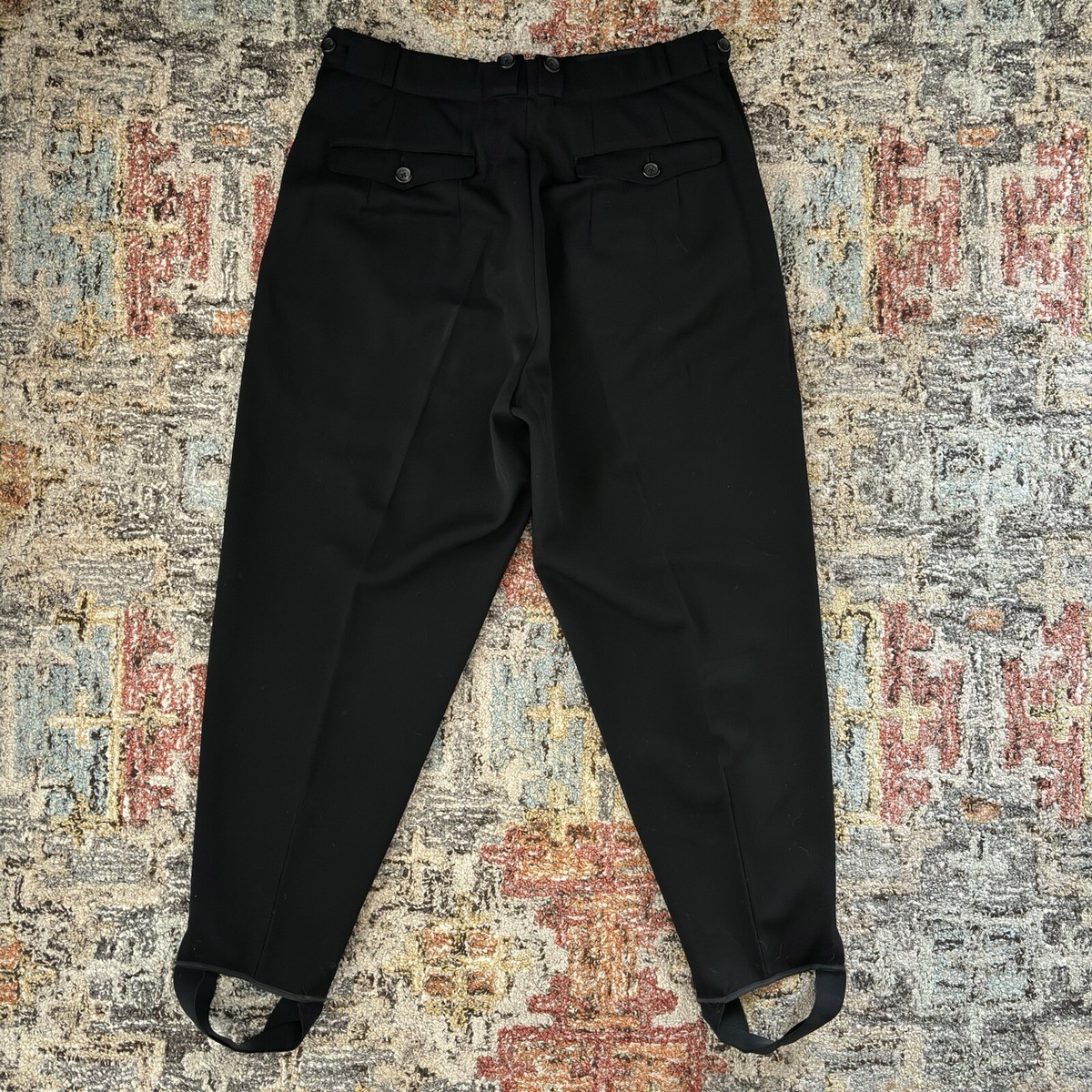 Yohji Yamamoto Pour Homme vintage 80s trousers black men's